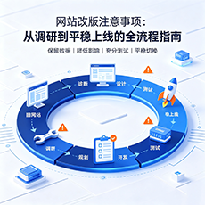 湘潭建站-网站改版注意事项：从调研到平稳上线的全流程指南