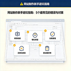 湘潭建站-网站制作新手避坑指南：5个最常见的错误与对策