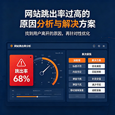 湘潭建站-网站跳出率过高的原因分析与解决方案