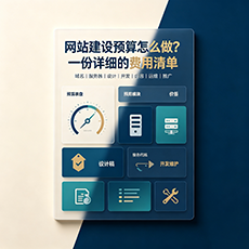 湘潭建站-网站建设预算怎么做？一份详细的费用清单