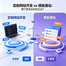 湘潭建站-定制网站开发 vs 模板建站：哪个更适合你的企业？
